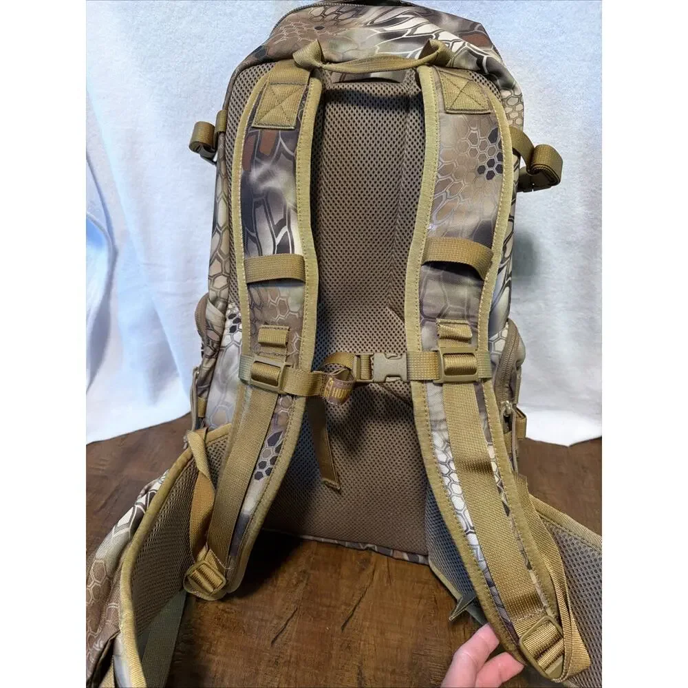 Slumberjack SJK Hone 34L Hunting Backpack Kryptek Camo NWT Rifle Bow Pack